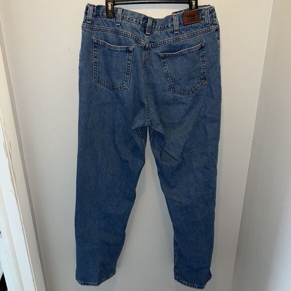 Size 38x34 - Men's LL Bean Blue Jeans Denim Double L Standard Fit - Picture 4 of 6